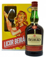 FO001C Licor Beirão + glas (cadeaubox)
